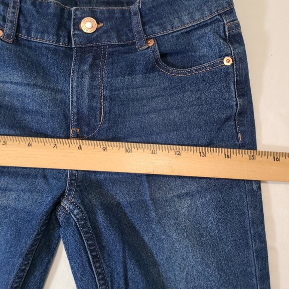 Victory Heart Slim Fit Jeans Size 10 Blue Denim Mid Rise Stretch Bangladesh - Picture 7 of 9